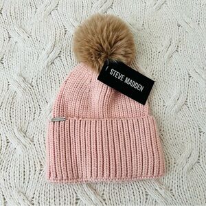 Steve Madden Beanie with PomPom